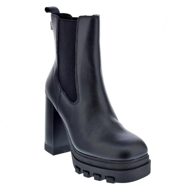 Botines Tommy Hilfiger zapatos Mujer modelo Chelsea Negro 