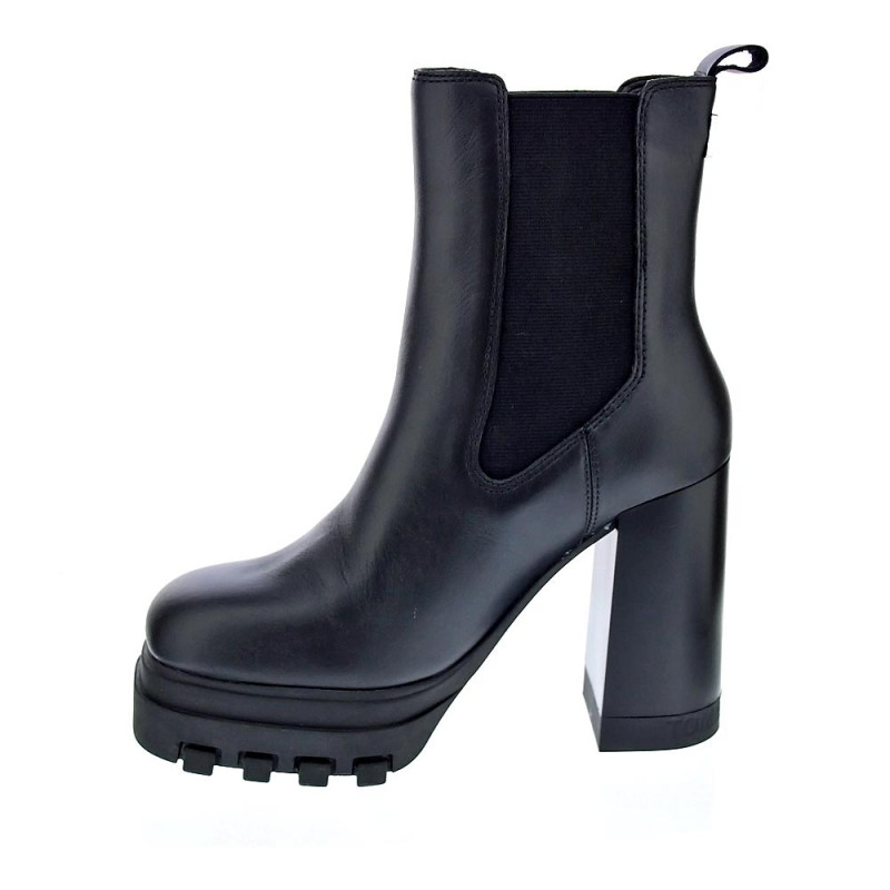 Botines Tommy Hilfiger zapatos Mujer modelo Chelsea Negro 