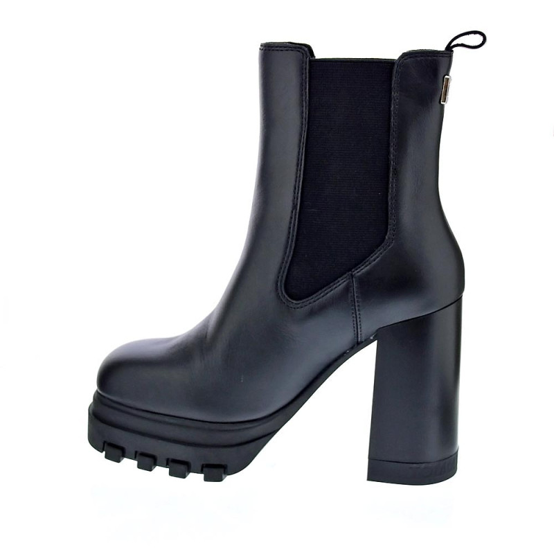 Botines Tommy Hilfiger zapatos Mujer modelo Chelsea Negro 