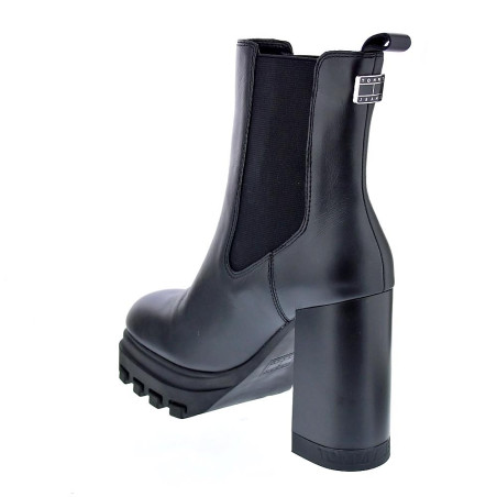 Botines Tommy Hilfiger zapatos Mujer modelo Chelsea Negro 
