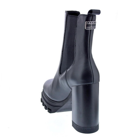 Botines Tommy Hilfiger zapatos Mujer modelo Chelsea Negro 