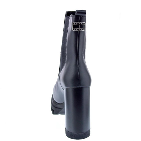 Botines Tommy Hilfiger zapatos Mujer modelo Chelsea Negro 