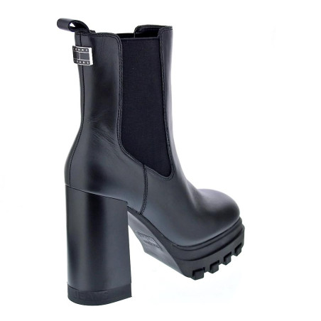 Botines Tommy Hilfiger zapatos Mujer modelo Chelsea Negro 
