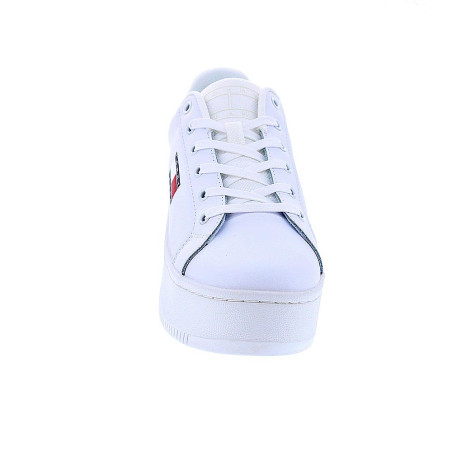 Zapatillas Tommy Hilfiger zapatos Mujer modelo Flatform Blanco 