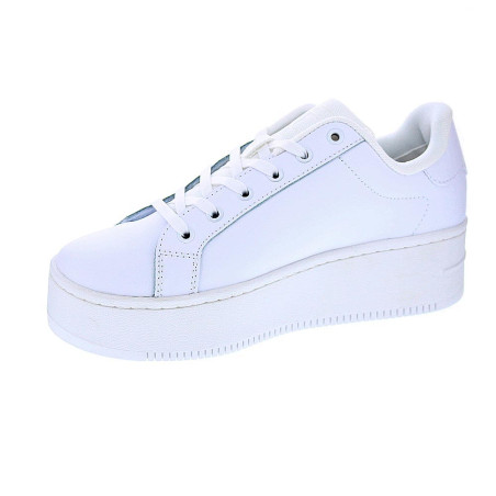 Zapatillas Tommy Hilfiger zapatos Mujer modelo Flatform Blanco 