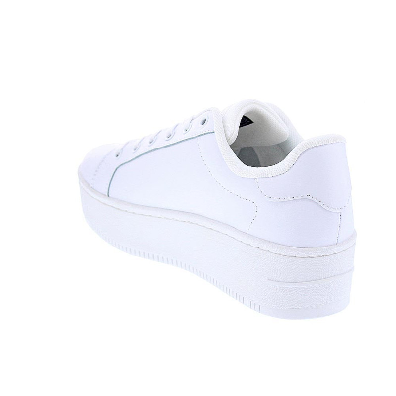 Zapatillas Tommy Hilfiger zapatos Mujer modelo Flatform Blanco 