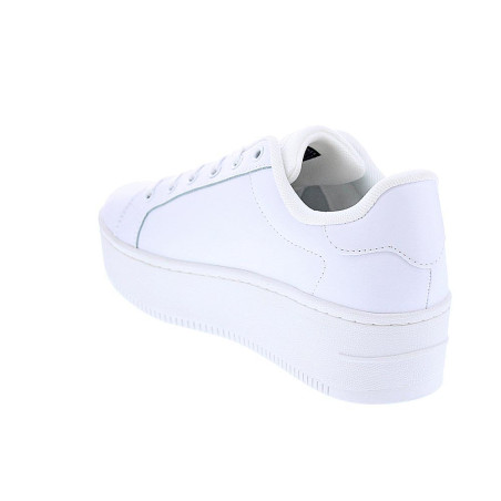 Zapatillas Tommy Hilfiger zapatos Mujer modelo Flatform Blanco 