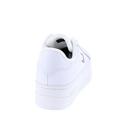 Zapatillas Tommy Hilfiger zapatos Mujer modelo Flatform Blanco 