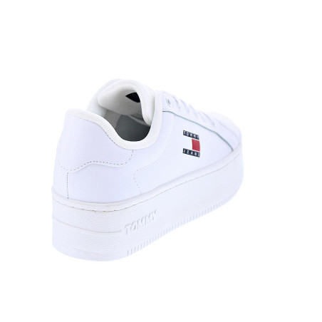 Zapatillas Tommy Hilfiger zapatos Mujer modelo Flatform Blanco 