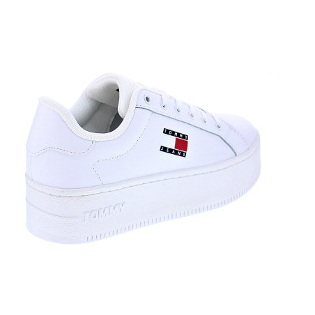 Zapatillas Tommy Hilfiger zapatos Mujer modelo Flatform Blanco 
