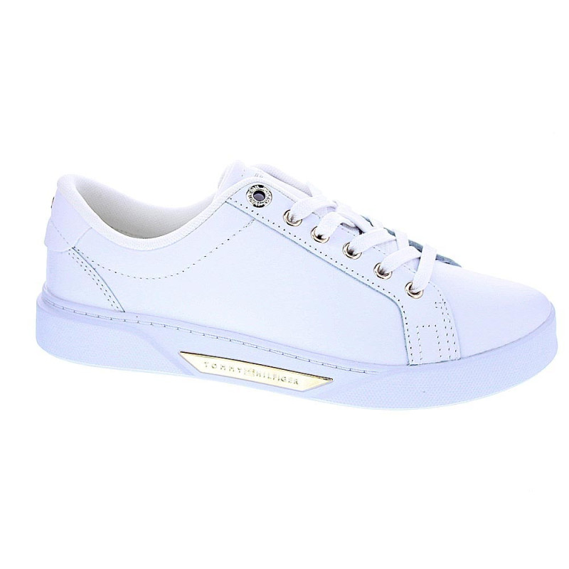 Zapatillas Tommy Hilfiger zapatos Mujer modelo Court Sneaker Blanco 