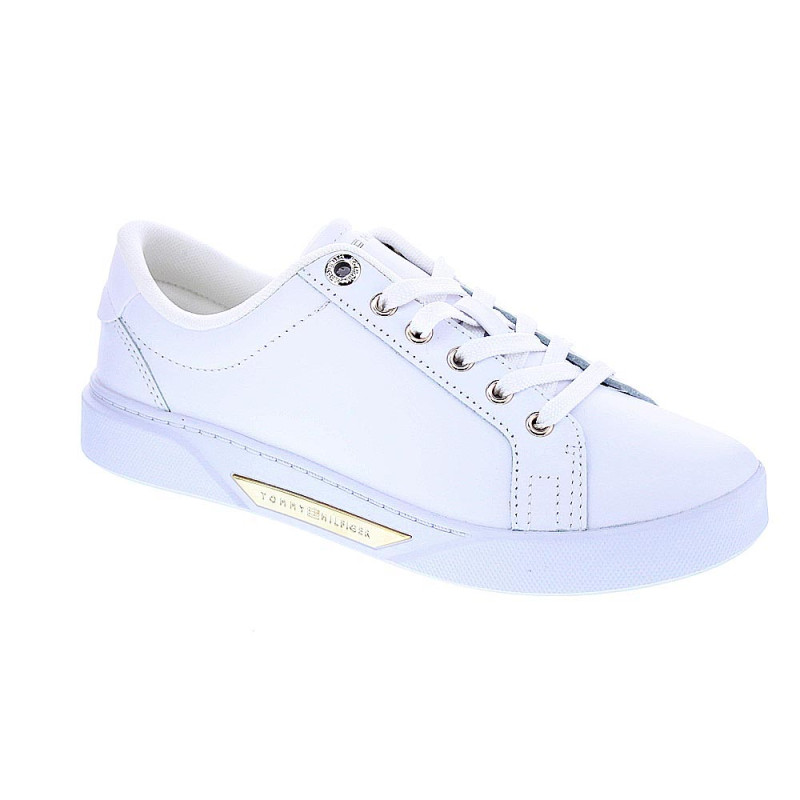 Zapatillas Tommy Hilfiger zapatos Mujer modelo Court Sneaker Blanco 