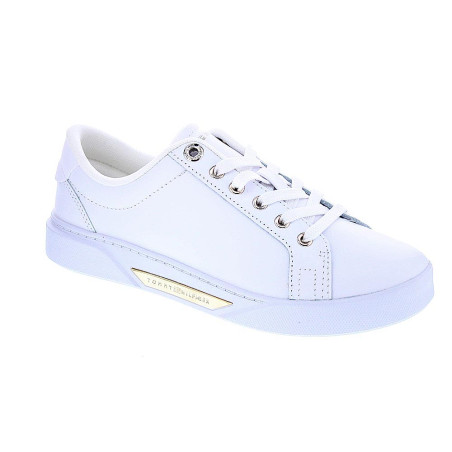 Zapatillas Tommy Hilfiger zapatos Mujer modelo Court Sneaker Blanco 