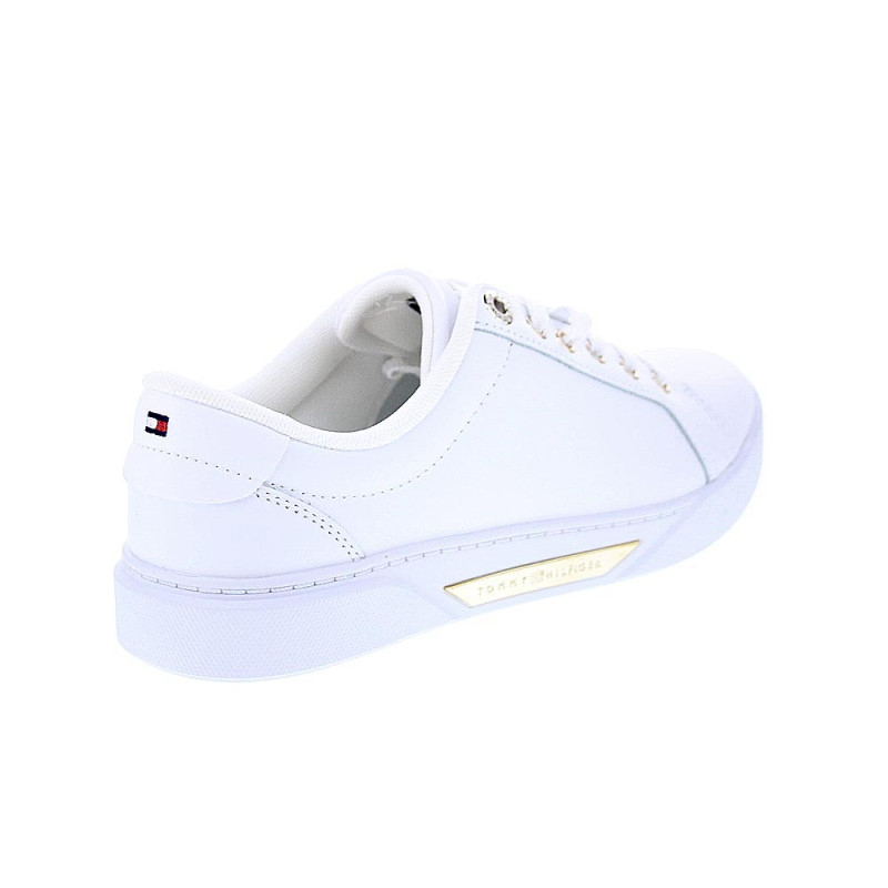 Zapatillas Tommy Hilfiger zapatos Mujer modelo Court Sneaker Blanco 