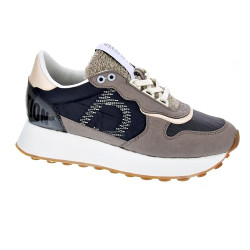 Zapatillas Duuo zapatos Mujer modelo Calma High Gris  2