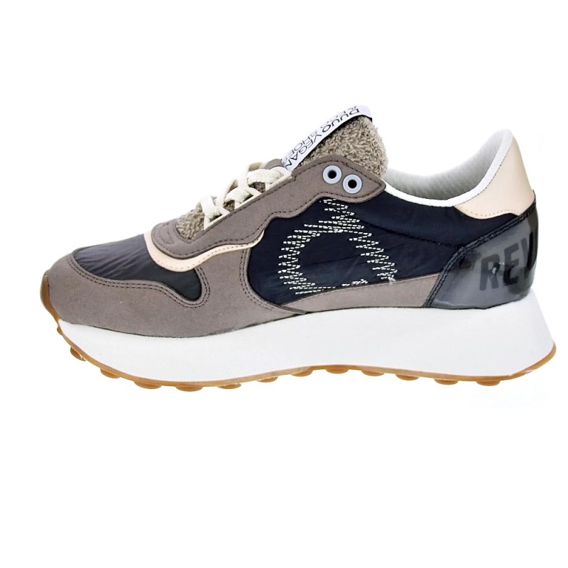 Zapatillas Duuo zapatos Mujer modelo Calma High Gris 