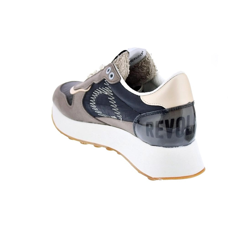 Zapatillas Duuo zapatos Mujer modelo Calma High Gris 