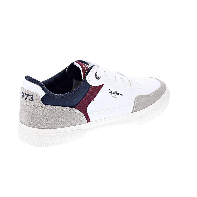 Zapatillas Pepe Jeans zapatos Hombre modelo Kenton Blanco 