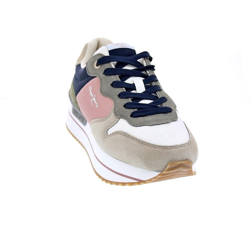 Zapatillas Pepe Jeans zapatos Mujer modelo Rusper Queen Beige 