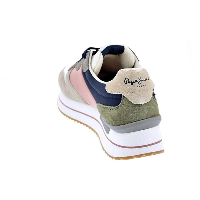 Zapatillas Pepe Jeans zapatos Mujer modelo Rusper Queen Beige 