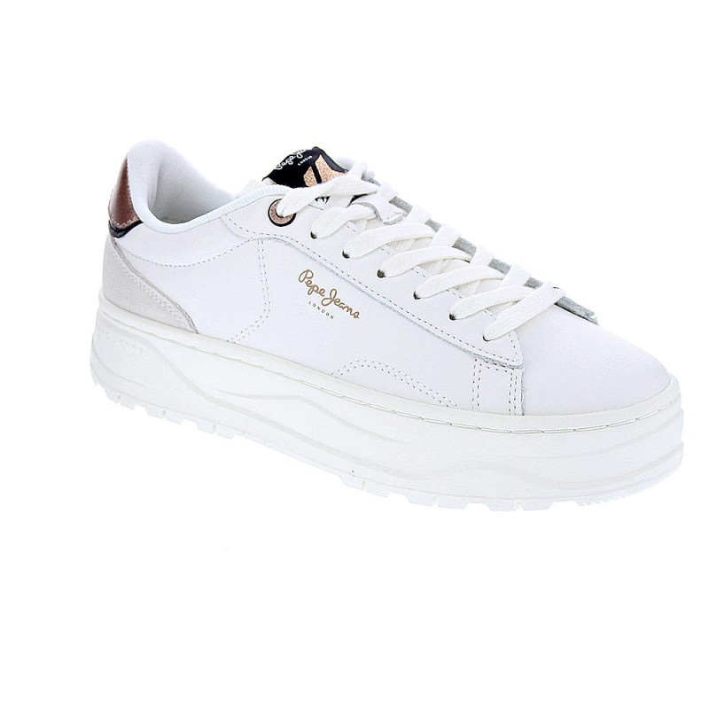 Zapatillas Pepe Jeans zapatos Mujer modelo Kore Smart Blanco 