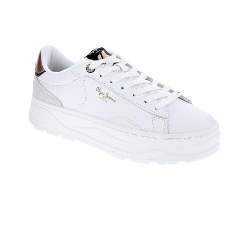 Zapatillas Pepe Jeans zapatos Mujer modelo Kore Smart Blanco 