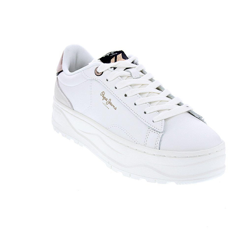 Zapatillas Pepe Jeans zapatos Mujer modelo Kore Smart Blanco 