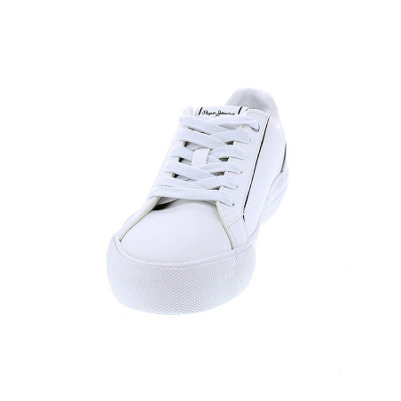 Zapatillas Pepe Jeans zapatos Mujer modelo Allen Low Blanco 