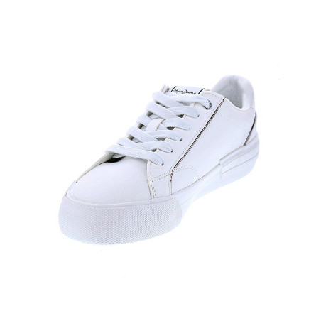 Zapatillas Pepe Jeans zapatos Mujer modelo Allen Low Blanco 