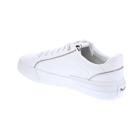 Zapatillas Pepe Jeans zapatos Mujer modelo Allen Low Blanco 