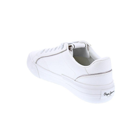 Zapatillas Pepe Jeans zapatos Mujer modelo Allen Low Blanco 