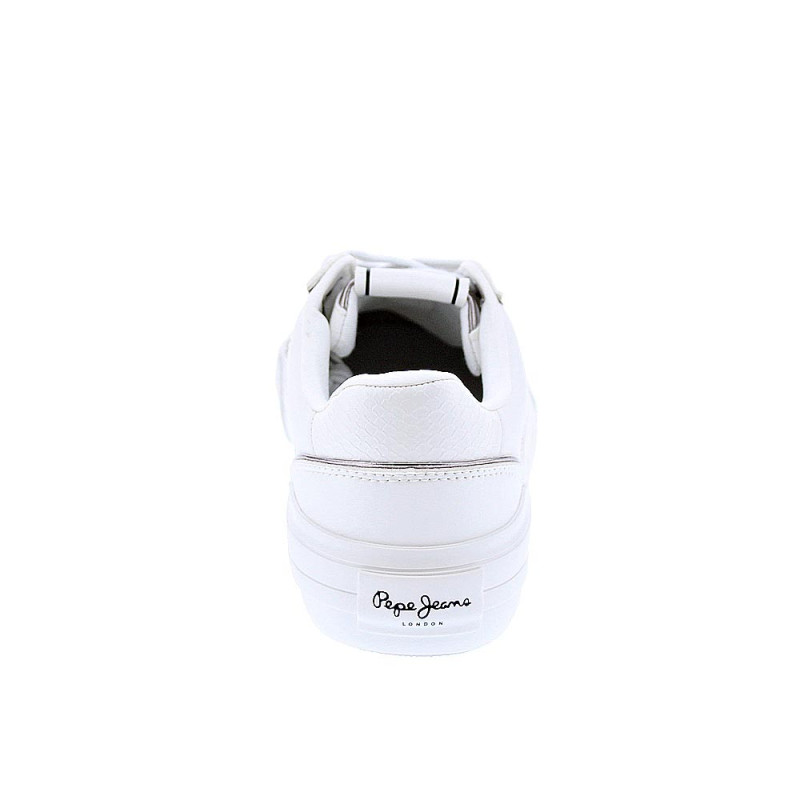 Zapatillas Pepe Jeans zapatos Mujer modelo Allen Low Blanco 