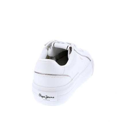 Zapatillas Pepe Jeans zapatos Mujer modelo Allen Low Blanco 