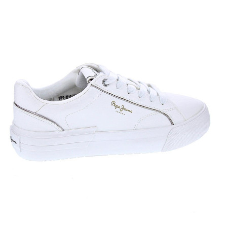 Zapatillas Pepe Jeans zapatos Mujer modelo Allen Low Blanco 