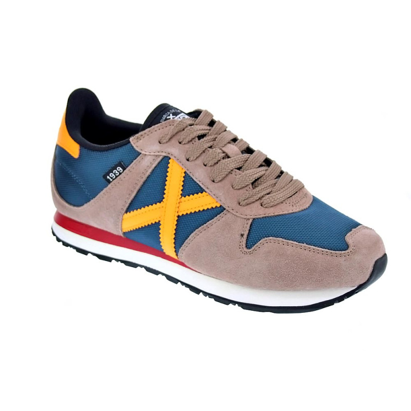 Zapatillas Munich zapatos Hombre modelo Massana Beige 