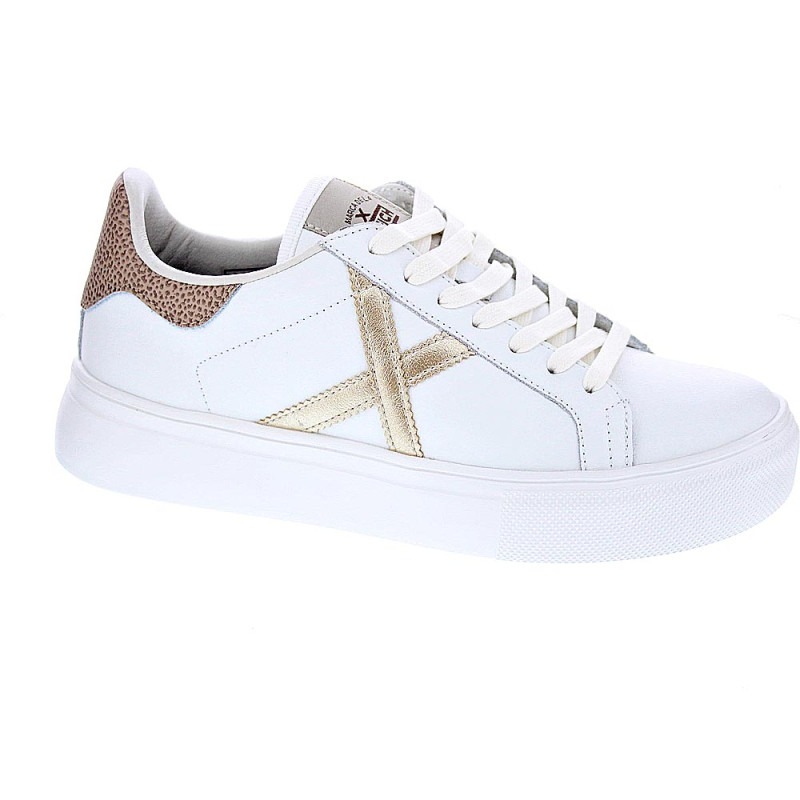 Zapatillas Munich zapatos Mujer modelo Rete Sky Blanco 
