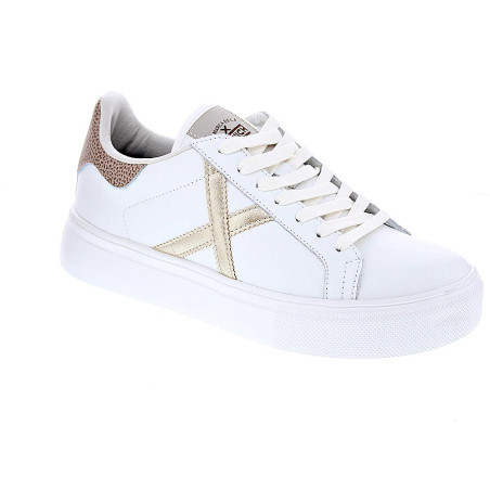 Zapatillas Munich zapatos Mujer modelo Rete Sky Blanco 