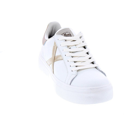 Zapatillas Munich zapatos Mujer modelo Rete Sky Blanco 