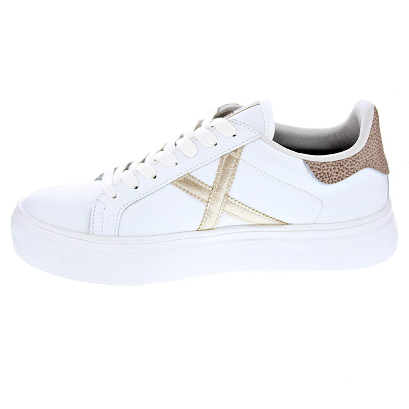 Zapatillas Munich zapatos Mujer modelo Rete Sky Blanco 