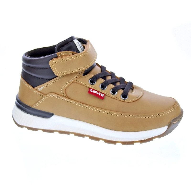 Zapatillas botas Levis zapatos Niño modelo Ascot Beige 