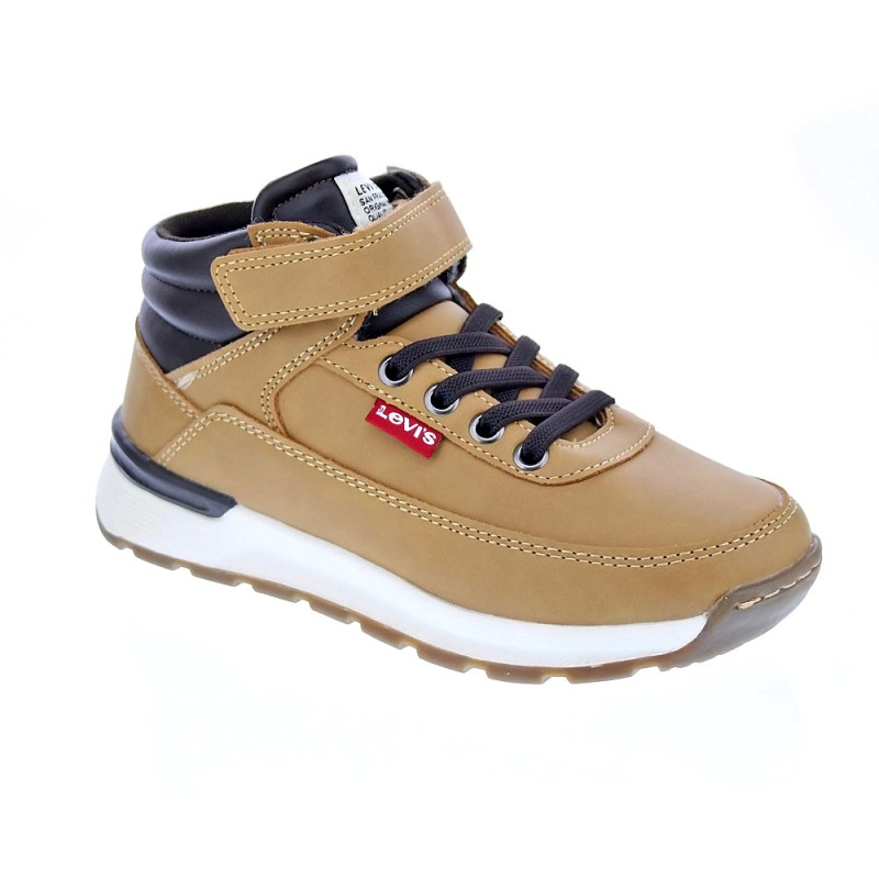Zapatillas botas Levis zapatos Niño modelo Ascot Beige 
