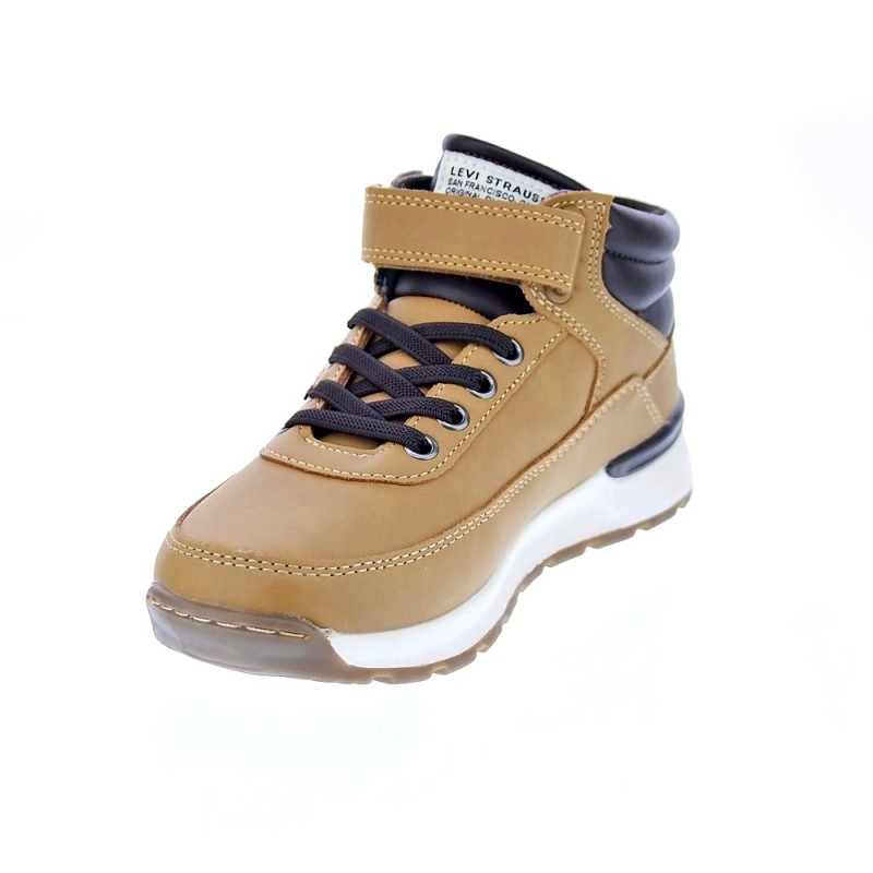 Zapatillas botas Levis zapatos Niño modelo Ascot Beige 