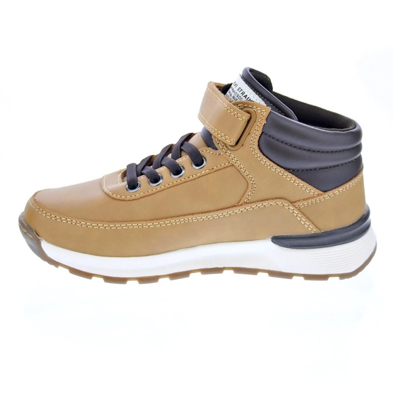Zapatillas botas Levis zapatos Niño modelo Ascot Beige 