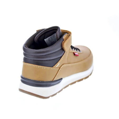 Zapatillas botas Levis zapatos Niño modelo Ascot Beige 