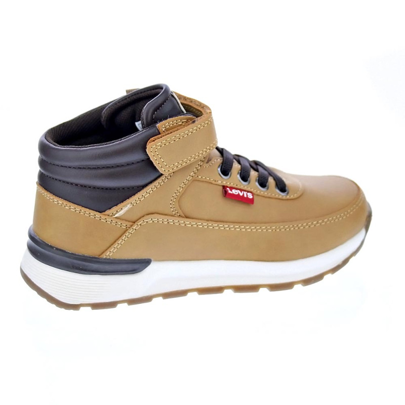 Zapatillas botas Levis zapatos Niño modelo Ascot Beige 