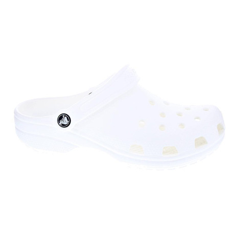 Zuecos Crocs zapatos Mujer modelo Classic Blanco 