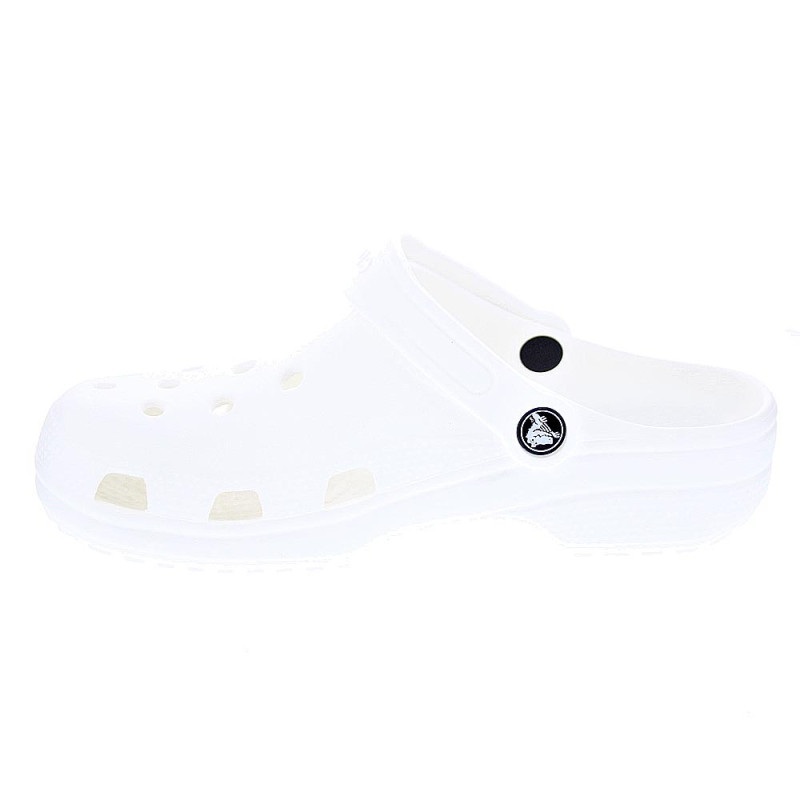 Zuecos Crocs zapatos Mujer modelo Classic Blanco 