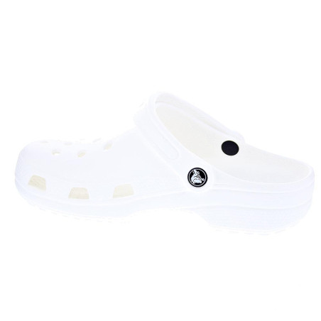 Zuecos Crocs zapatos Mujer modelo Classic Blanco 