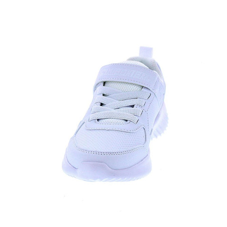 Zapatillas Skechers zapatos Niño modelo Bounder Blanco Velcro
