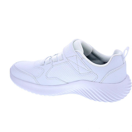 Zapatillas Skechers zapatos Niño modelo Bounder Blanco Velcro